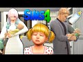 Titi has Twins in Sims 4 - Baby Goldie is Jealous of the Babies!