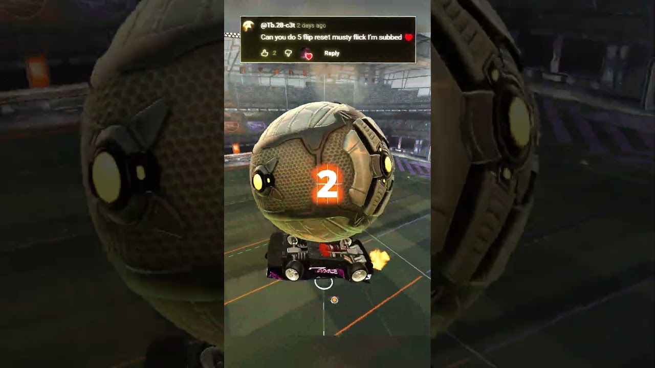 *INSANE* [5] FIVE FLIP RESETS TO A MUSTY FLICK! | Rocket League
