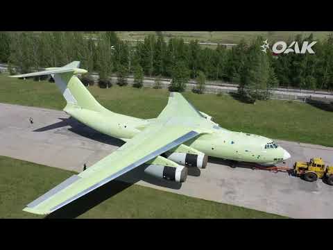 Russia assembles its first IL-76MD-90A Heavy Transport Aircraft
