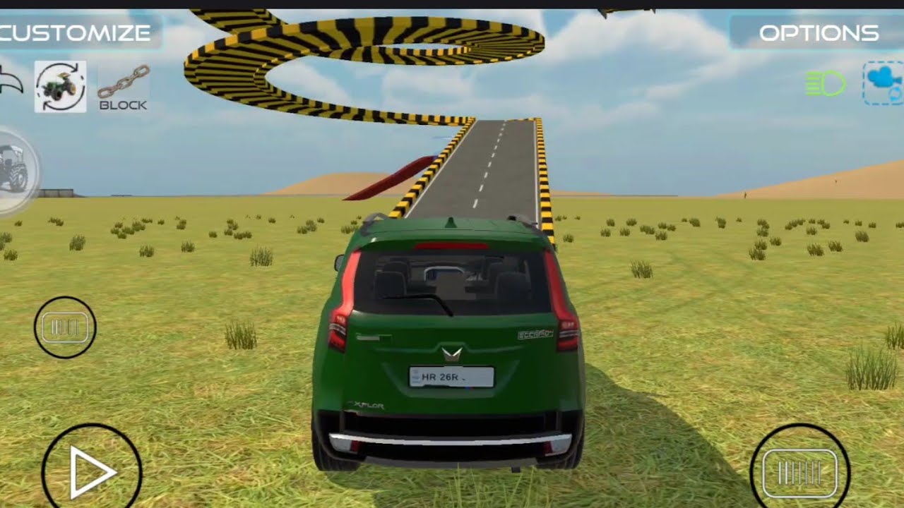 THAR vs Scorpio N Mountain 😱 | Extreme Off Road Driving | 4x4 power test #Indianvehiclessimulator3d