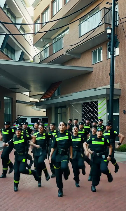 🇳🇱 Netherlands’ Female Police Slay the Blurred Lines Dance | Education, Health & Fitness Trend
