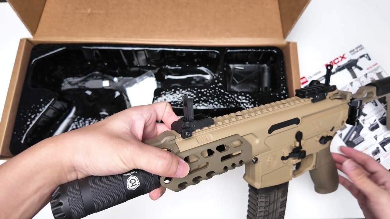 CLICKCRACK | NEW Tiangong TG MCX Gel Blaster with Metal Gearbox