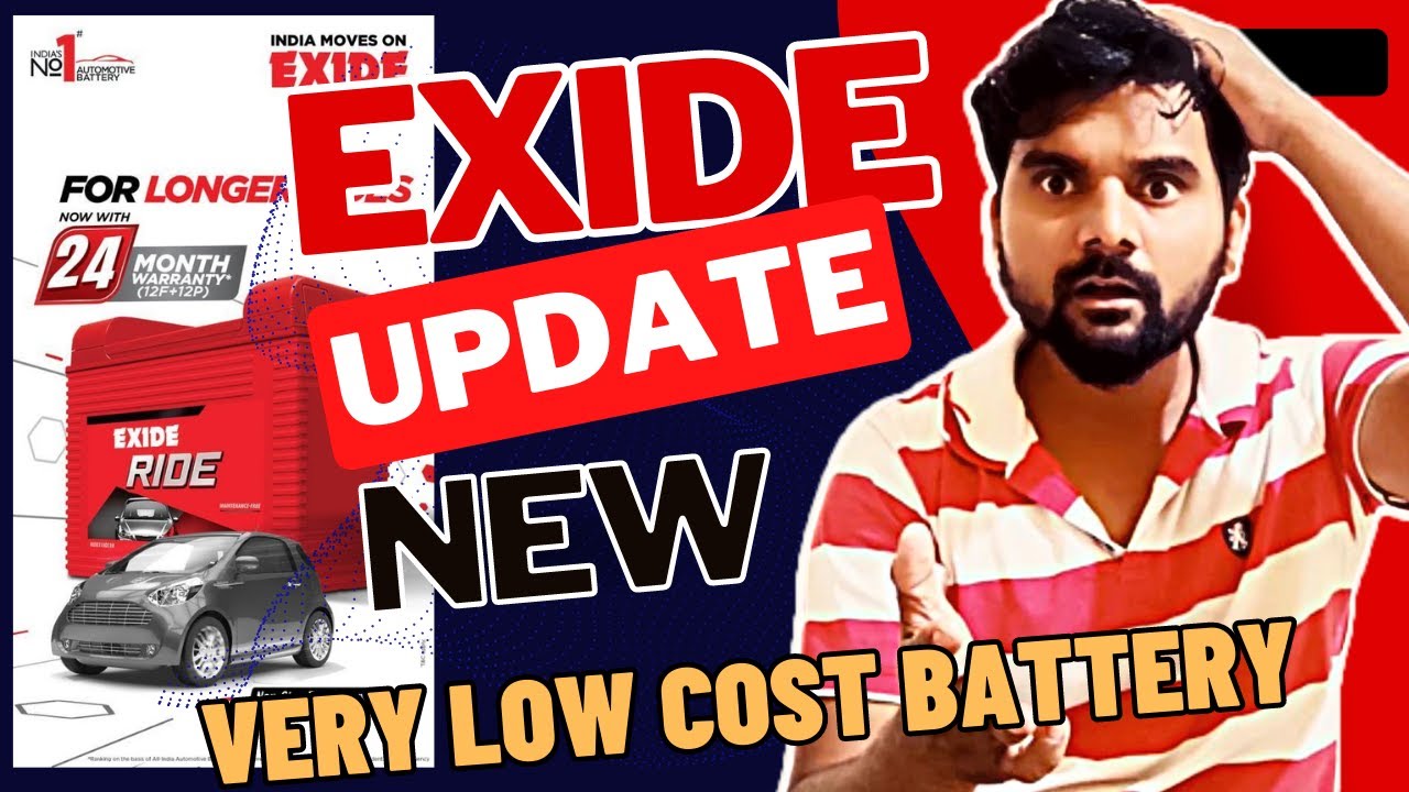 Exide New Battery Update YouTube