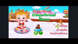 Baby Hazel Gingerbread House Games screenshot 1