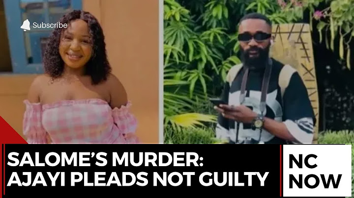 Timileyin Ajayi Pleads Not Guilty to Murder of Salome Adaidu