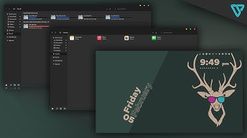 windows 10 dark themes | make windows look minimalist - 2021