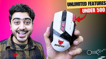 Evofox Blaze Gaming Mouse 2024 | The Ultimate Gaming Mouse Under 500 | Customizable RGB | Responsive