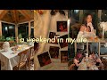 a week in my life VLOG | a weekend with friends, dinner with Margiela, etc.