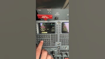 Universal FMS - Entering A Flight Plan #aviation #youtubeshorts