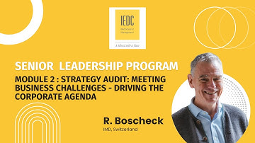 Senior Leadership Program, Module 2: Strategy Audit: Meeting Business Challenges