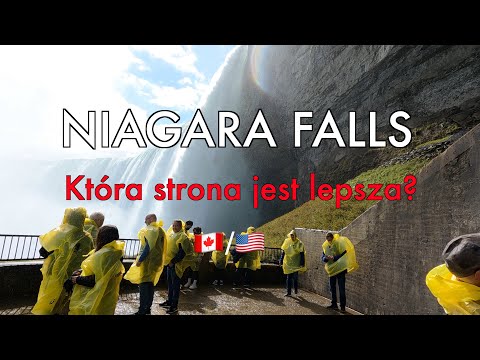 Wideo: Przejścia graniczne przy wodospadzie Niagara