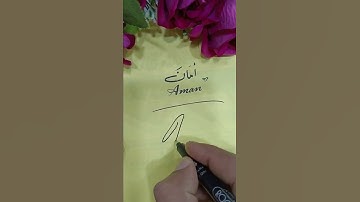 #Aman#shortvideo #signature #youtube #fezitubidy