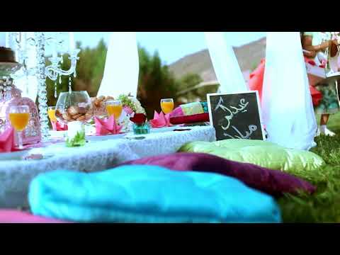 مشاهد مونتاج عيد فرح بالونات حفله فتيات صغيراتHD 