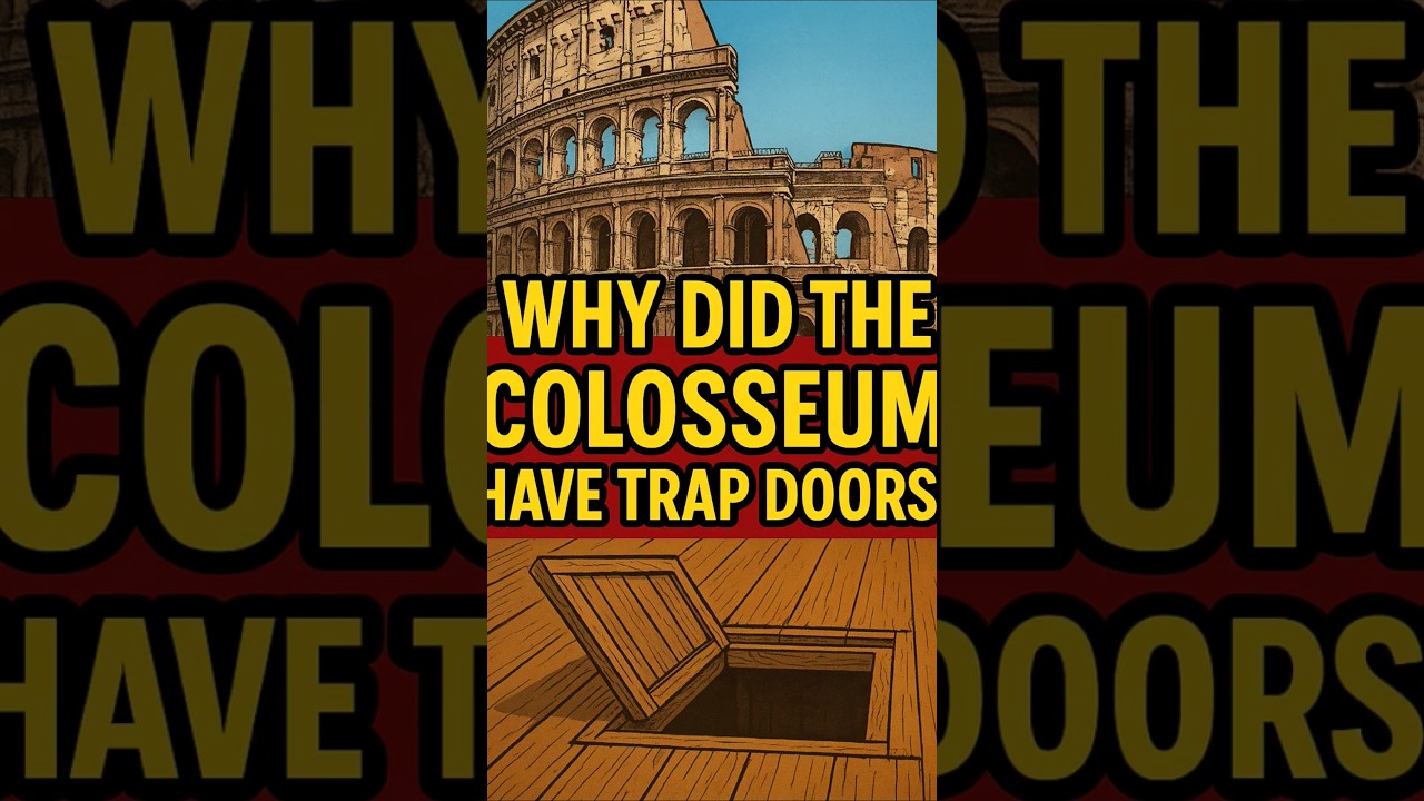 Unveiling The Colosseum's Secret Trap Doors! 