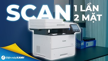 Chiếc MÁY IN scan một lần được cả 2 mặt giấy, tiết kiệm tối đa thời gian