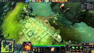 Dota 2 - when 3v1 ganks go wrong