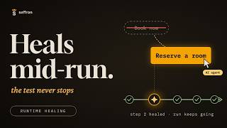 Saffron Heals Tests at Runtime: A Simple Diff (Renamed Button) Guide