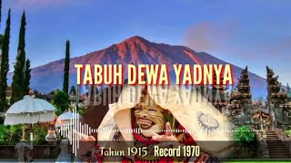 Download lagu Tabuh terbaik untuk dewa yadnya _ Tabuh telu  gong saraswati Lawas tahun 1915 Desa menyali