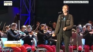 Clueso & Stübaphilharmonie - Gewinner Am Reichtstag - 3. Oktober 2010 - 20 Jahre Deutsche Einheit