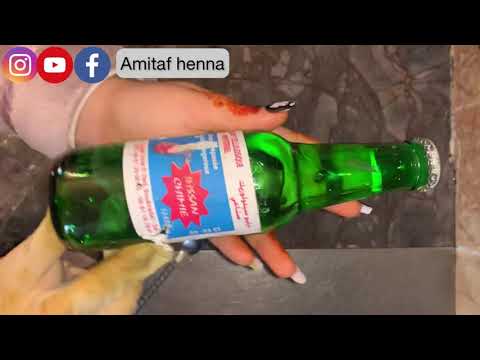 خلط الحناء بلعبار للمبتدئات باش متجيبش الحنة جارية الدوليو لكنستعمل 