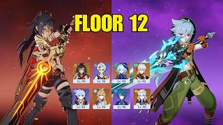 C6 Dehya Vape U0026 Razor Physical  Genshin Impact 64 Spiral Abyss Floor 12