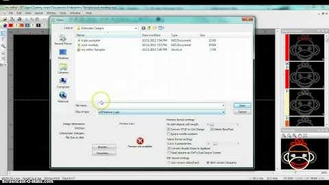 Converting Embroidery Design Formats Using MyEditor