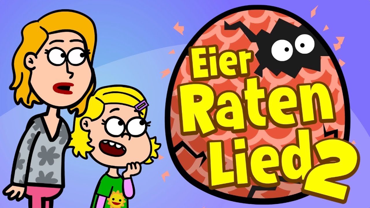 ♪♪ Kinderlied Ratespiel - Eier Raten Lied Mix mit Frida Karlchen und Luka | Hurra Kinderlieder