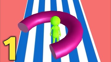 Blob The Runner 3D - All Levels Gameplay Levels 1-5 (Android,iOS) | Part 1