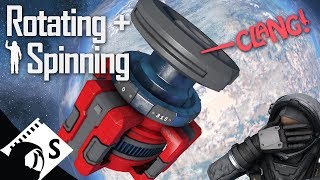 Space Engineers Tutorial: Rotors (tips, tutorials and tests for survival)