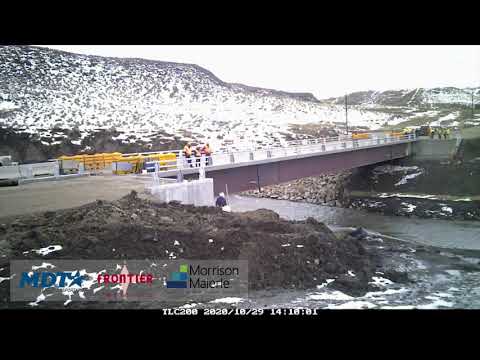 MT-81 Bridges Project - Judith River Bridge Slide - video from Morrison-Maierle
