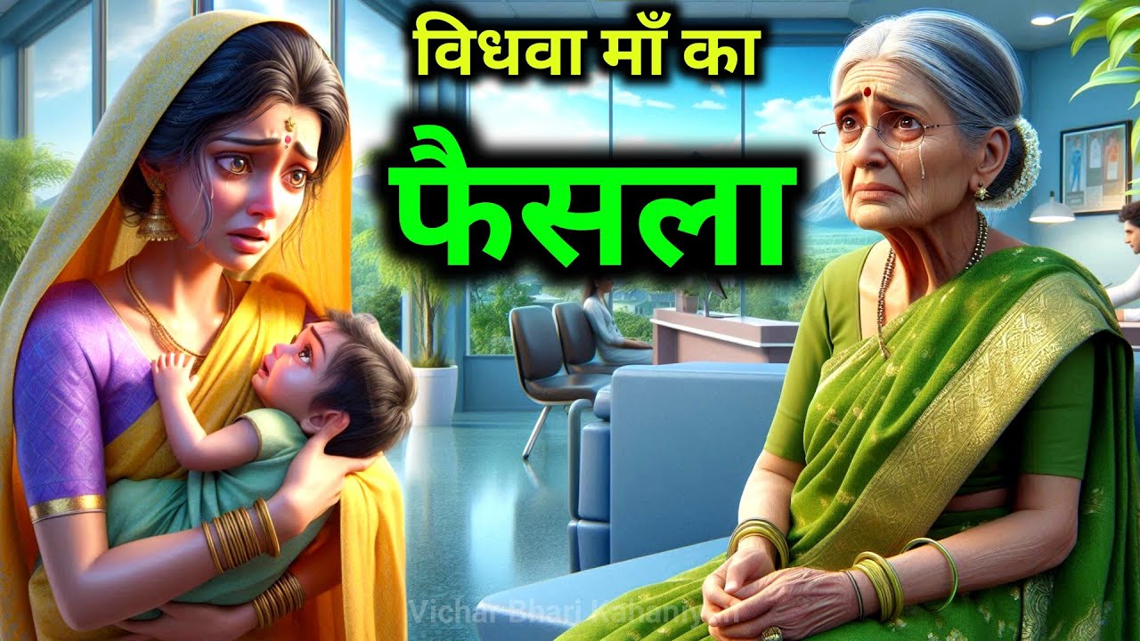 फैसला। विधवा माँ की कहानी। emotional story_hindi story_kahaniyan #story #hindikahanian #kahaniyan