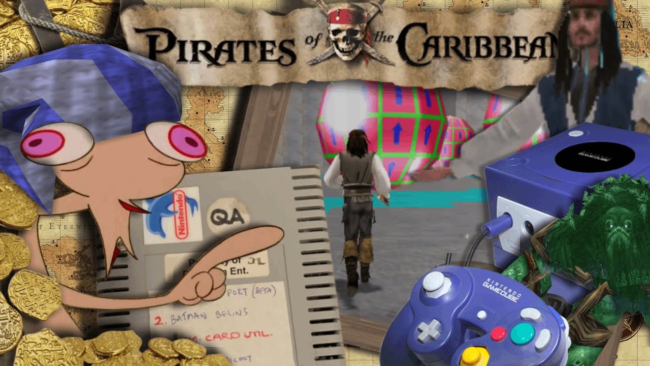 The Boys play an UNRELEASED Gamecube Pirates of the Carribean game ...