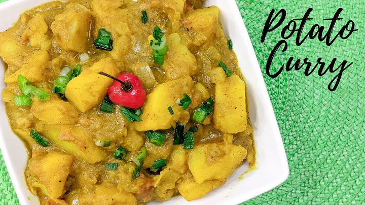 Guyanese Potato curry | Aloo Curry | Vegetarian Cu...