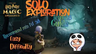 HARRY POTTER: MAGIC AWAKENED, Solo Exploration LV28 Guide