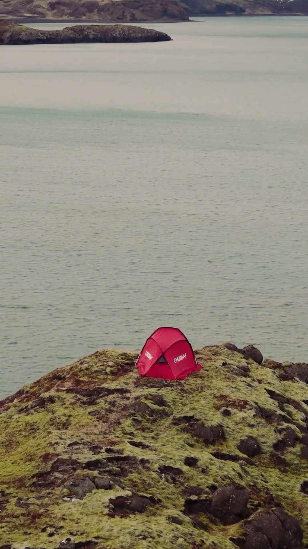 Camping by Lake Kleifarvatn in Iceland #iceland #camping #lake #hiking #mountain #icelandtravel — Kleifar — video poster