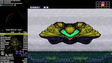 Super Metroid Any% Speedrun in 59:19