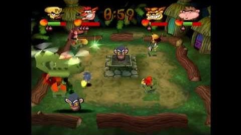Crash Bash - Jungle Fox Platinum Relic (Co-op with PR)