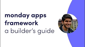 monday apps framework, a builder