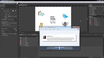 Adobe Edge Animate CC Lesson #11 - Create An Interactive Game and Show a Button at the end