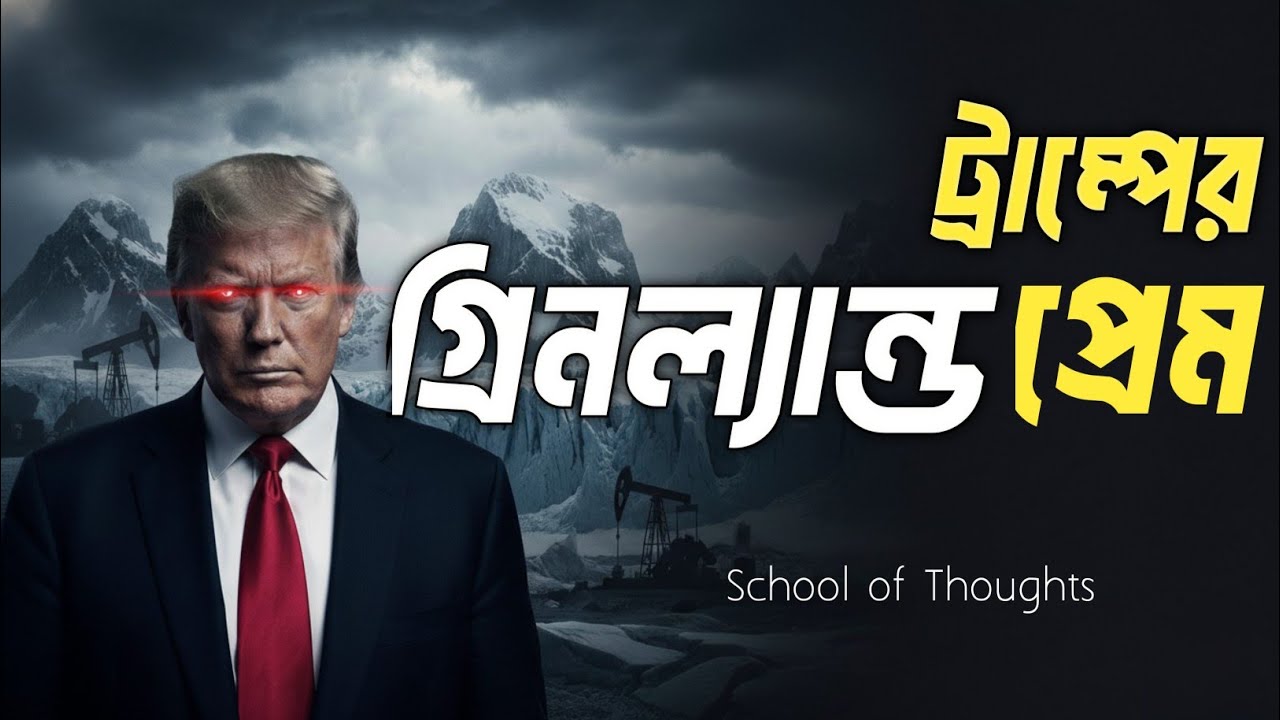ট্রাম্প কেন গ্রিনল্যান্ড দখলে মরিয়া ? Greenland|Trump| School of Thoughts