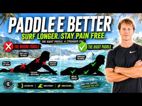 95% of Surfers Paddle Wrong... Here's the Fix!