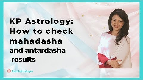 How Mahadasha and Antardasha give results in KP Astrology | Learn to read Horoscope in Simplest Way