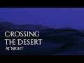 Crossing the desert at night ambience and music sounds of a desert with ambient music ambientmusic