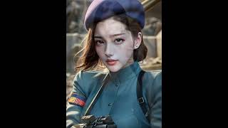 Ai Art Beautiful - 여군 Female Soldier Ai그림