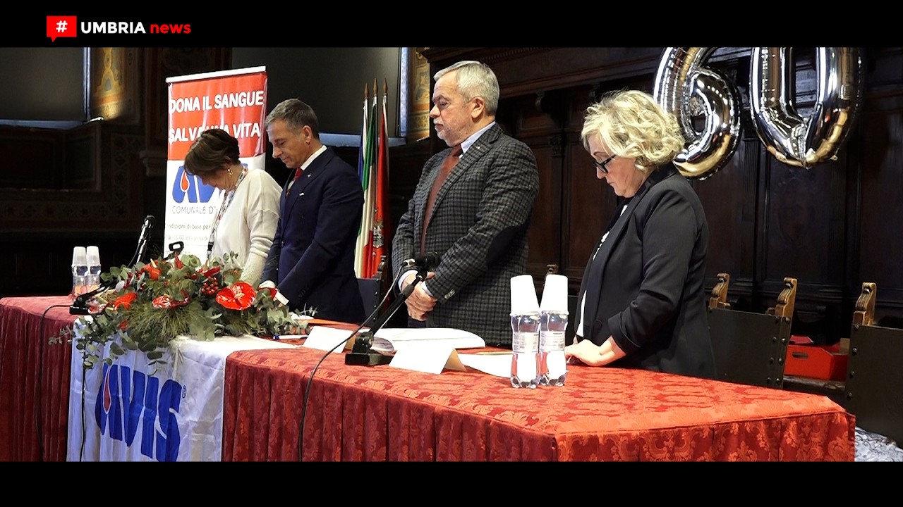 60 anni Avis Comunale di Perugia // Assemblea degli associati e consegna benemerenze [UMBRIAnews]