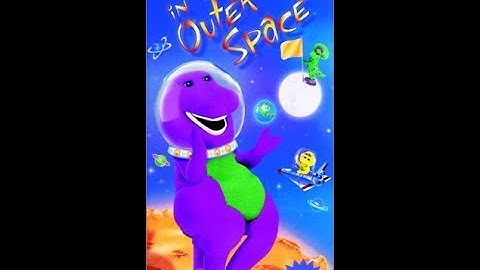 Opening To Barney in Outer Space 1998 VHS