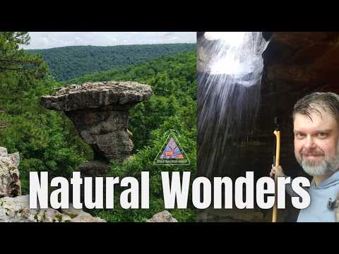 Pedestal Rocks and Glory Hole Falls