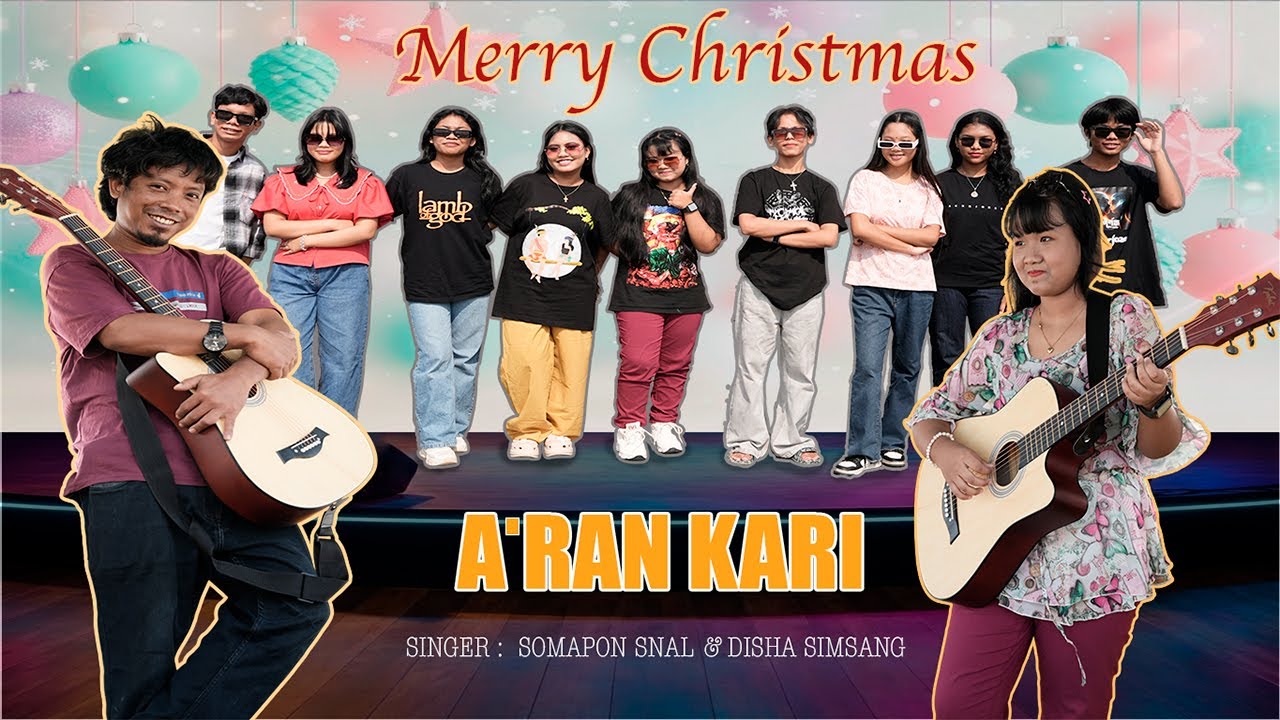 A.ran Kari – New Garo Festival Song | Christmas Song | New Release by Somapon Snal & Disha Simsang