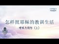 怎样照耶稣的教训生活 - 憎恨与饶恕(上)