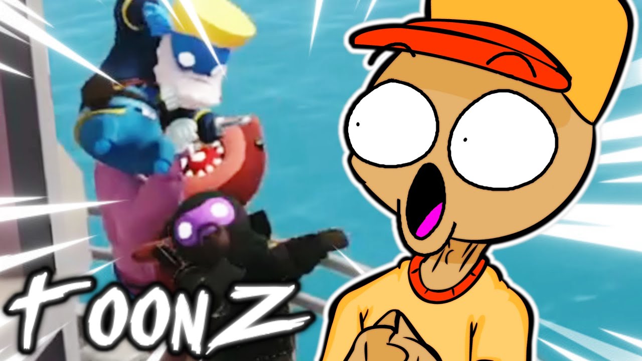 THUG GREASY WONT STAY DOWN!! Gang Beast Funny Moments